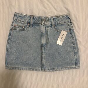 PacSun Light Blue Jean Skirt